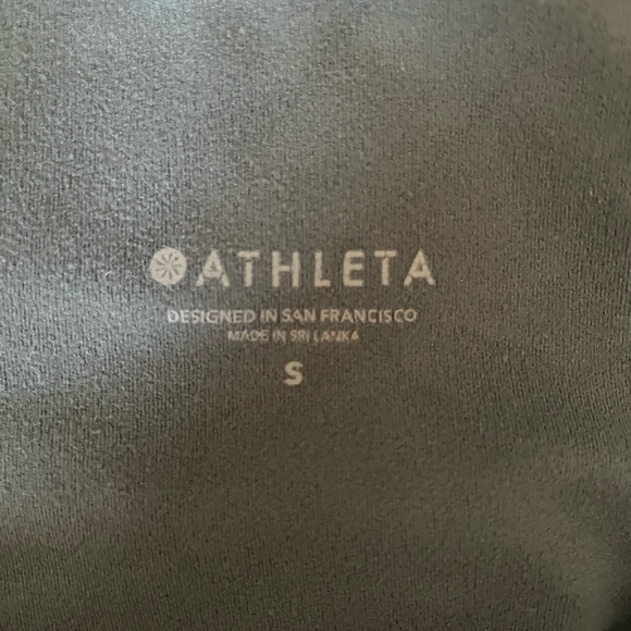 Athleta Conscious Crop Bra Tank - sz S - gray marble - Picture 6 of 6